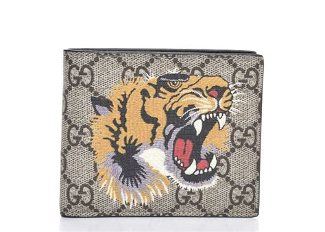 gucci womens bifold wallet|Gucci men's wallet tiger.